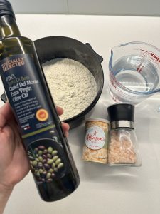 Foccacia ingredients