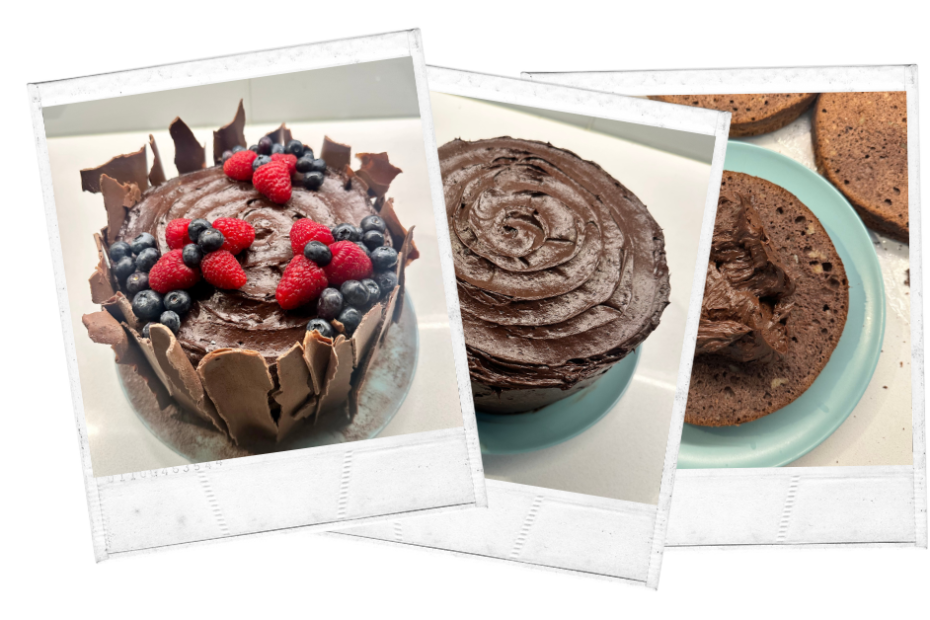 Rich Chocolate Birthday Cake