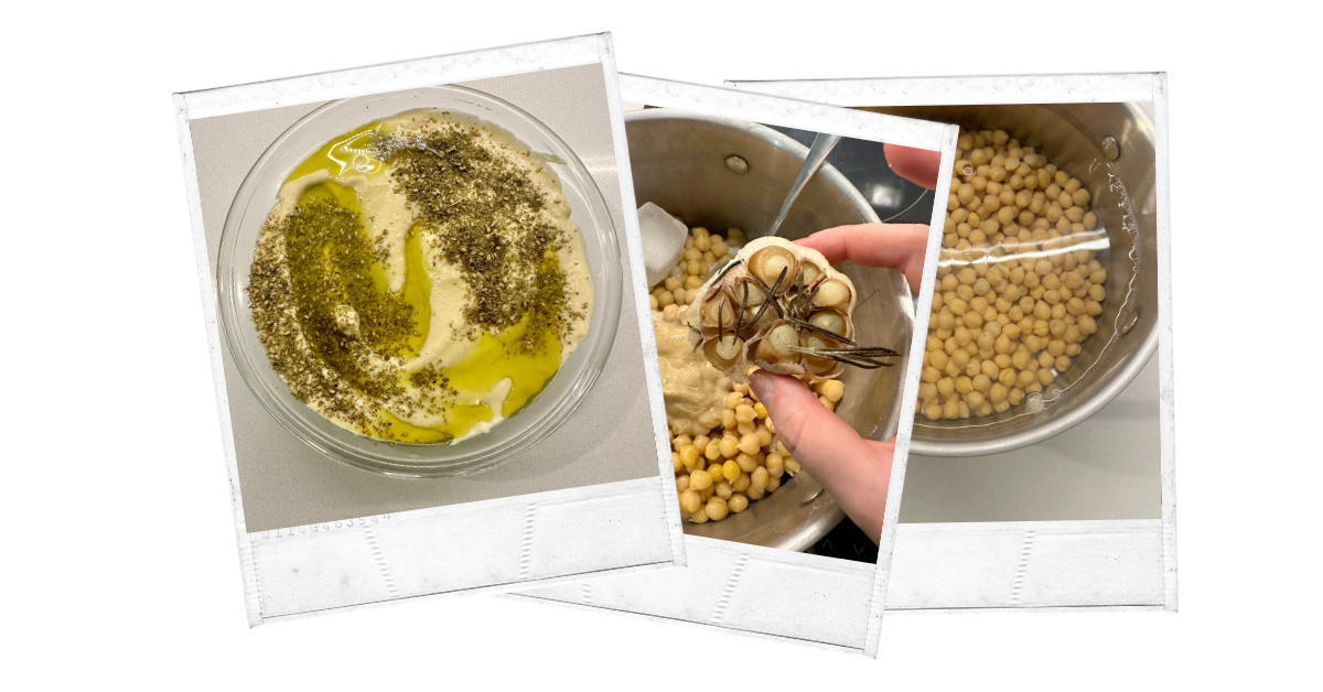 Roasted Garlic Hummus ā Ultra Creamy and Packed with Flavour