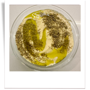 Roasted Garlic Hummus with Za’atar – Ultra Creamy & Easy Recipe