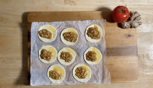 Apple Half Moons - dough and filling