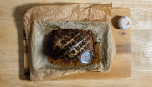 roast out of the oven