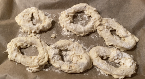 shaping the calamari