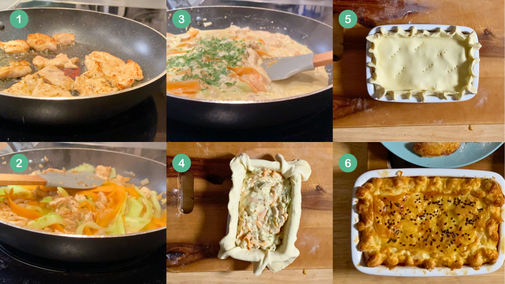 This Puff Pastry 4 Ways recipe gives you four delicious variations from one simple dough — sweet, savoury, crisp, and perfect for snacking or sharing.
