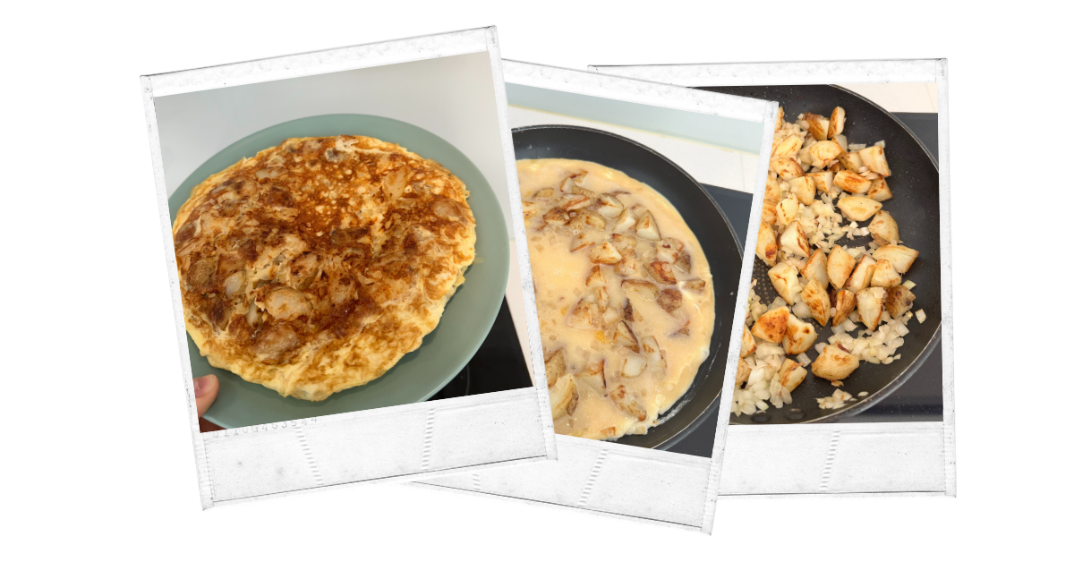 Easy Breakfast Spanish Tortilla (with boiled potatoes)