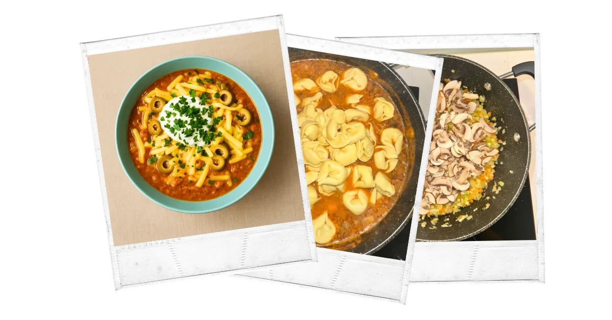 One-Pot Tortellini ‘Lasagna-Style’