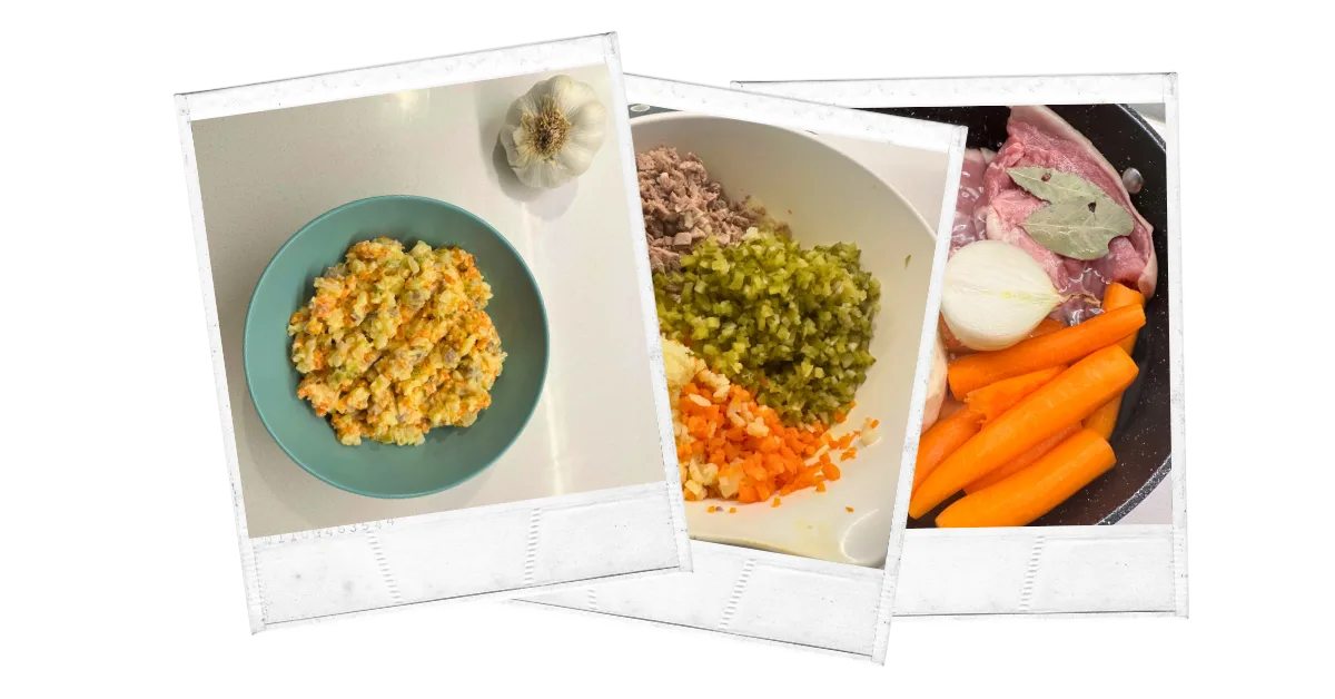 Turkey Boeuf Salad â A Healthier Romanian Classic