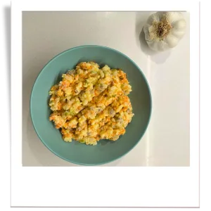 Turkey Boeuf Salad -A Lighter Take on a Romanian Classic